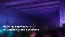 Geheime Corona-Party im Untergrund von Paris