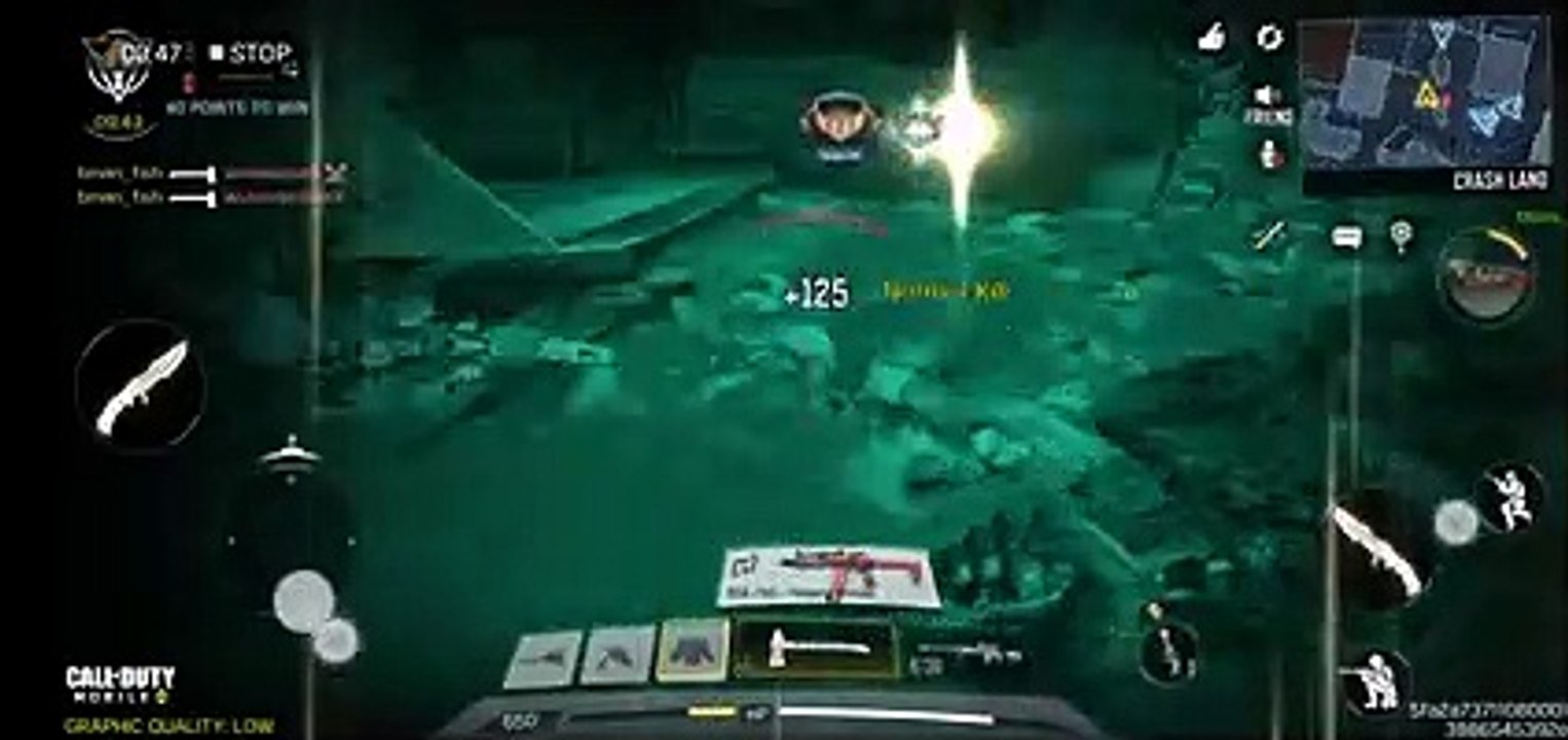 A lil cod axe action