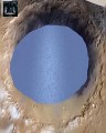 Huellas geologicas de una megainundacion en el ecuador de Marte