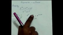 How to simplify the given equation in EXPONENTS AND POWERS |Tamil | தமிழில்