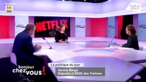 L'exécutif souhaite mettre en place une nouvelle loi audiovisuelle avant la fin du quinquennat pour s'attaquer notamment au problème du piratage, indique Aurore Bergé - VIDEO