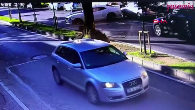 Enes Batur'un korkunç kazası kamerada!