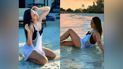 Sonakshi Sinha ने Maldives में Black Bikni पहनकर लगाई आग, Viral Pics | Boldsky