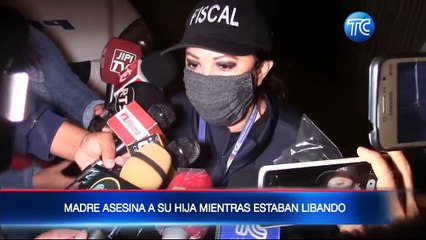 Madre asesina a su hija, mientras estaban libando