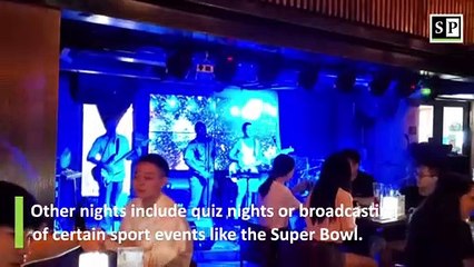 Shenzhen nightlife The Brew pub LIVE band in Futian CBD area