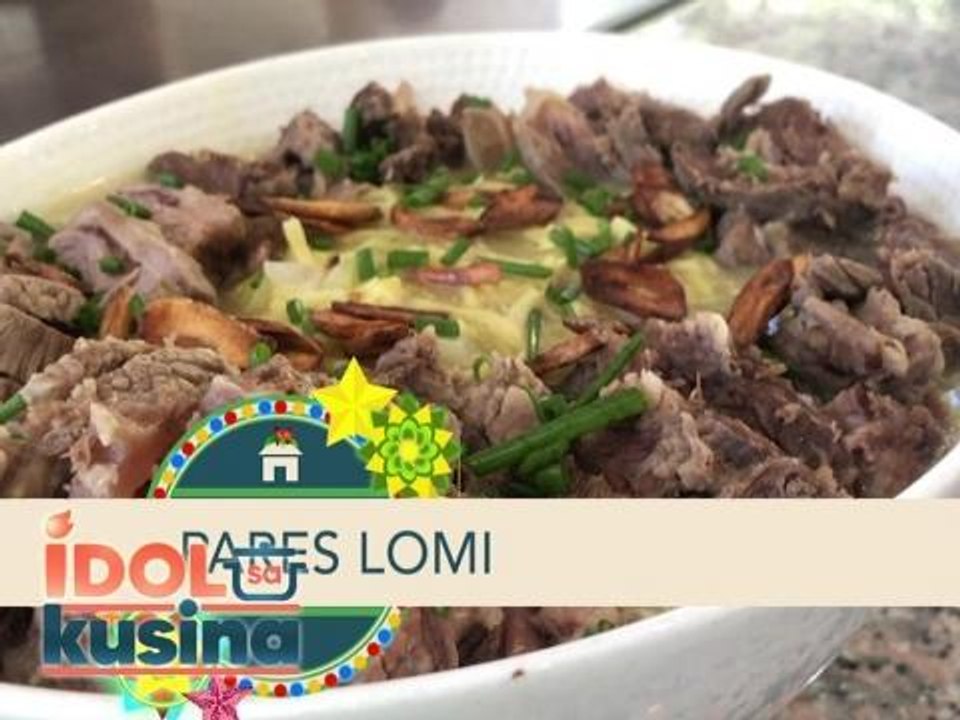 Idol sa Kusina: Chef Boy Logro's Pares Lomi combo recipe