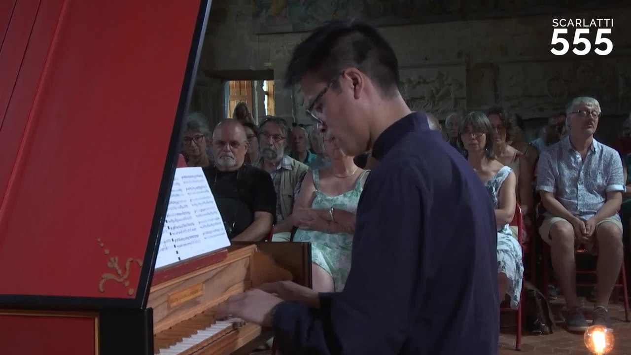 Scarlatti : Sonate pour clavecin en Ré Majeur K 223 L 214 (Allegro), par Jean-Luc Ho - #Scarlatti555