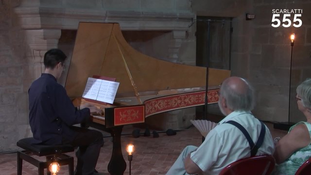 Scarlatti : Sonate pour clavecin en Si Majeur K 245 L 450 (Allegro), par Jean-Luc Ho - #Scarlatti555