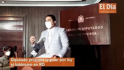 Diputado propone regular por ley el lobbismo en RD