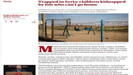 Young Brothers Trapped in Syria