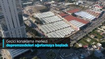 İzmir'deki geçici konaklama merkezi hazır: Yarın hak sahiplerine dağıtılacak