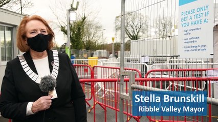 Covid-19 testing centre opens in Clitheroe