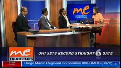 UWI Sets Record Straight On Gate