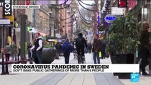 Coronavirus pandemic in Sweden: Govt bans public gatherings of more than 8 people
