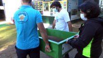 MUĞLA - Antalya'da yaralı halde bulunan caretta caretta tedavi ediliyor