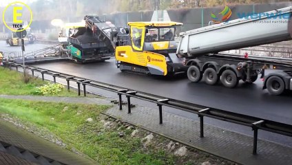 Asphalt Paving MachinesAmazing Modern Road Construction Machine Technology