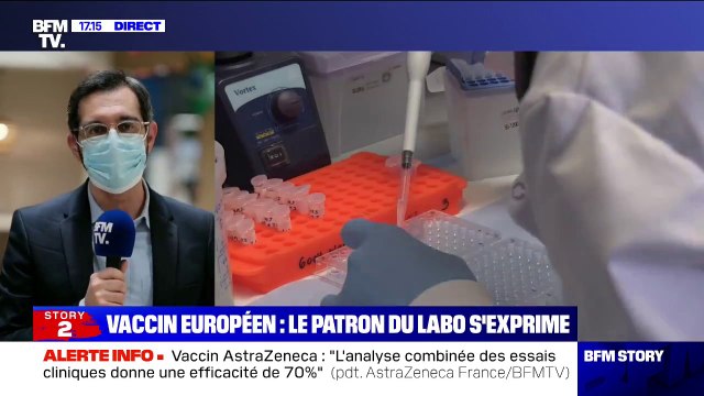 Vaccin d'AstraZeneca: Nous avons déjà des dizaines de millions de doses disponibles assure son président Olivier Nataf