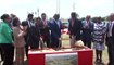 PM At Sod Turning Of Curepe Interchange