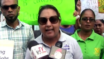 Vedic Primary School Protest over Pest Problem