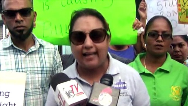 Vedic Primary School Protest over Pest Problem