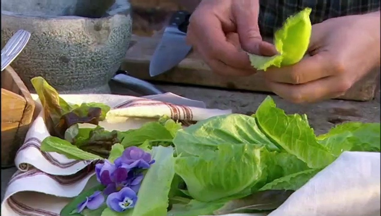 Cäsarsalat mit Chicken und Pancetta