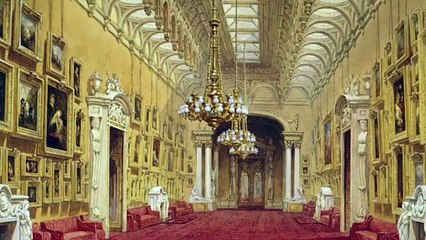 Timelapse: Buckingham Palace remove pictures for the first time in 45 years for renovations