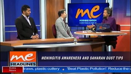 Meningitis Awareness and Saharan Dust Tips