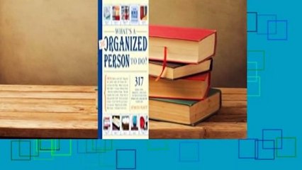 What's a Disorganized Person to Do?  Best Sellers Rank : #1