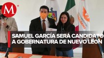 Formalizan precandidatura de Samuel García a gubernatura de Nuevo León