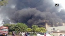 Massive fire breaks out at chemical factory in Ghaziabad