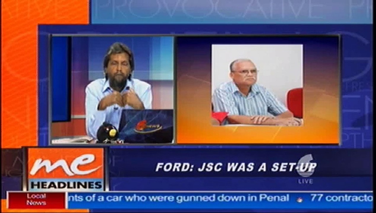 Ford: JSC Was A Set-Up