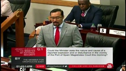 Calm Restored In Port of Spain After Explosion Scare