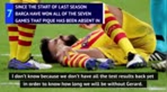 Barca will look to replace injured Pique in the market - Koeman
