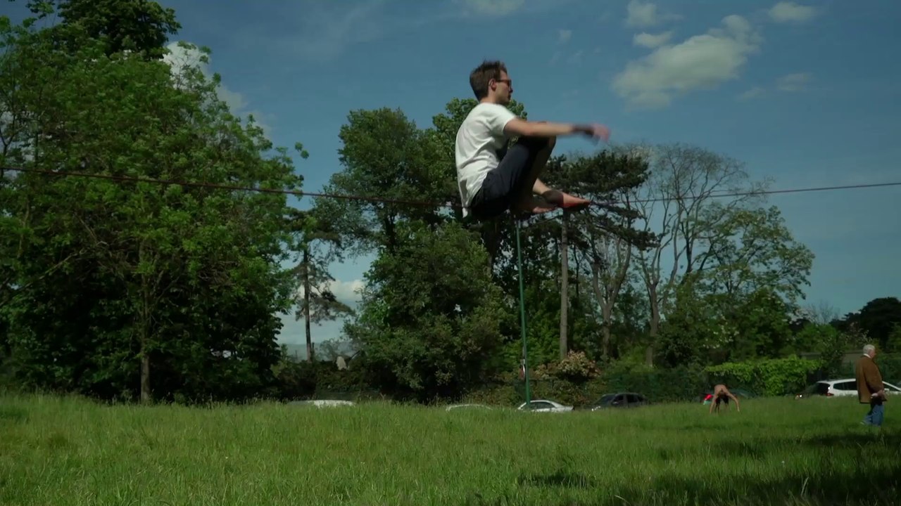 Promenons-nous dans le bois,  Slackline