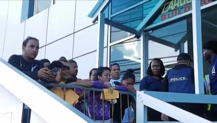 Tears flow in Tobago