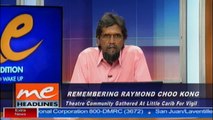 Remembering Raymond Choo Kong & Fazeer's closing remarks