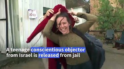 Israeli conscientious objector, 19, leaves army prison