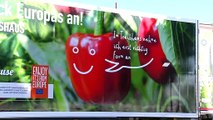 La UE promociona las bondades de las frutas y hortalizas  de invernadero por las carreteras europeas