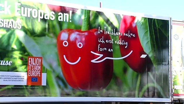 La UE promociona las bondades de las frutas y hortalizas de invernadero por las carreteras europeas