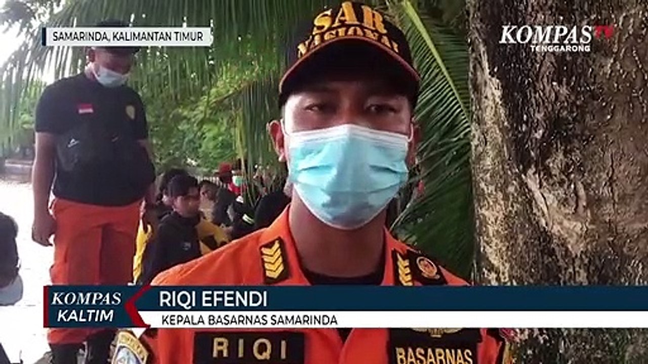Pemuda Tenggelam Setelah Didorong Ke Sungai Mahakam