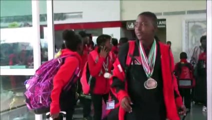 Goodwill Swimmers Return Home