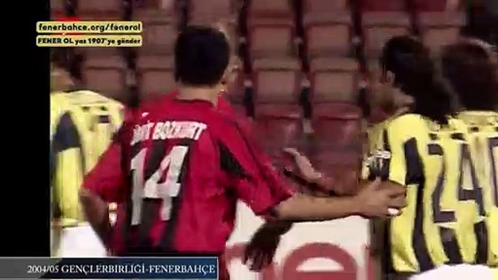 Gençlerbirliği 1-2 Fenerbahçe 24.09.2004 - 2004-2005 Turkish Super League  Matchday 7 - Dailymotion Video
