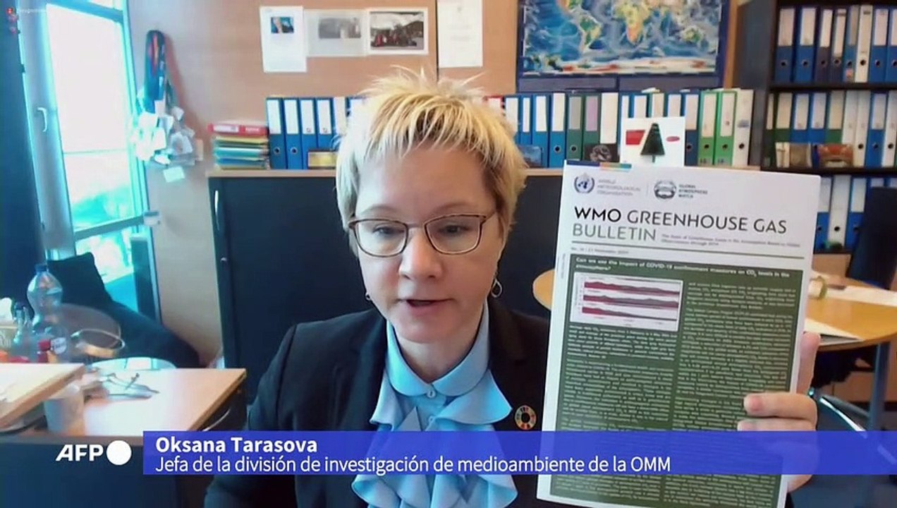 Concentración récord de CO2 en la atmósfera pese a confinamientos por covid-19 (ONU)