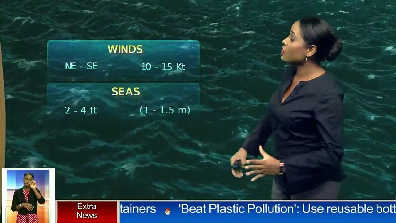 Marine Forecast 29th Aug, 2019