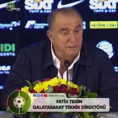 Fatih Terim: "Yatan ve yalandan bağıran futbolcu istemiyorum"