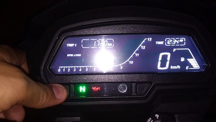 tutorial configuración hora moto - Dominar