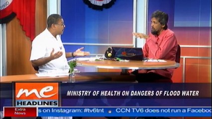 Ministry of Health on dangers of flood waters