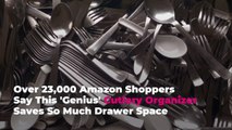 Over 23,000 Amazon Shoppers Say This ‘Genius’ Cutlery Organizer Saves So Much Drawer Space