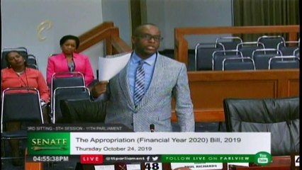 Senator says Crime Means $200M  for Nat. Sec. Prov