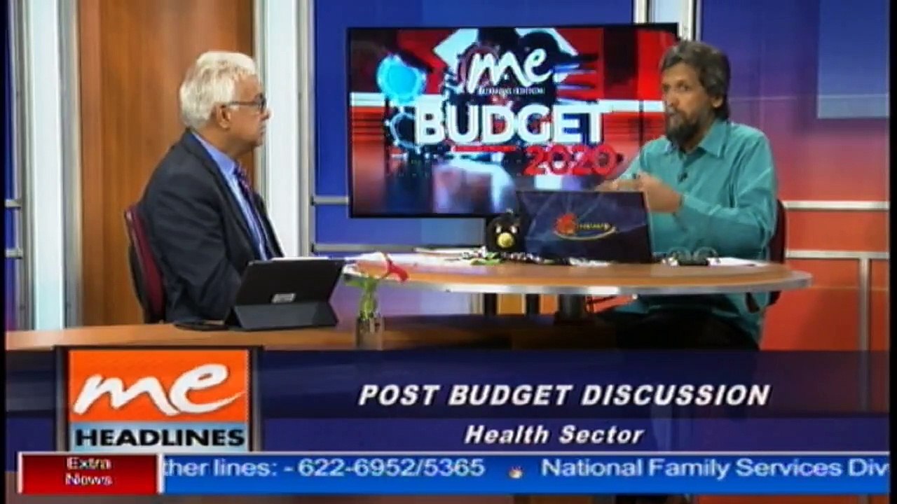 Post budget discussion- Health Sector